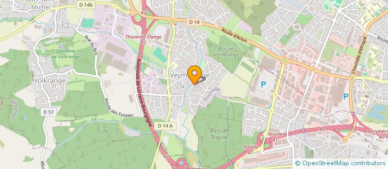 localisation de l'entreprise SCI SEN à THIONVILLE