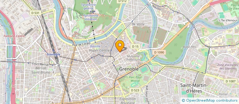 localisation de l'entreprise SCI SEN  GRENOBLE