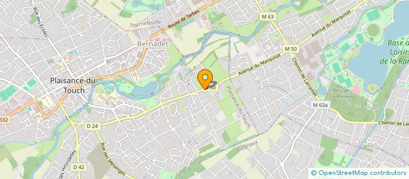 localisation de l'entreprise SCI SEN INVEST  PLAISANCE-DU-TOUCH