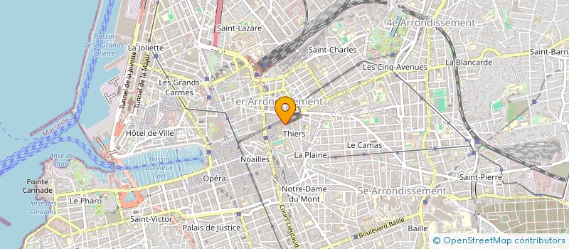 localisation de l'entreprise SCI SENAC à MARSEILLE