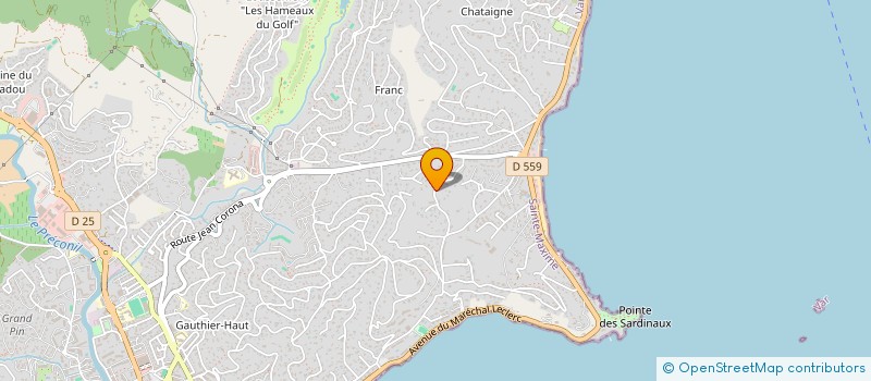 localisation de l'entreprise SCI SENANG à SAINTE-MAXIME