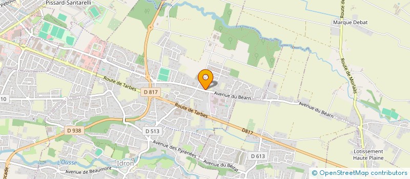 localisation de l'entreprise SCI SENDETS  SENDETS