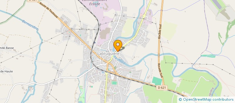 localisation de l'entreprise SCI SENDRAL  LABRUGUIERE