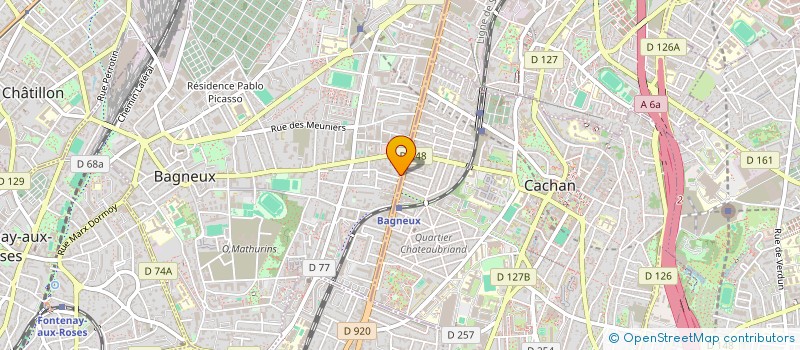 localisation de l'entreprise SCI SENE à BAGNEUX