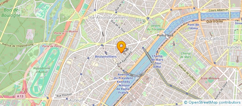 localisation de l'entreprise SCI SENE NOIRMOUTIER  PARIS