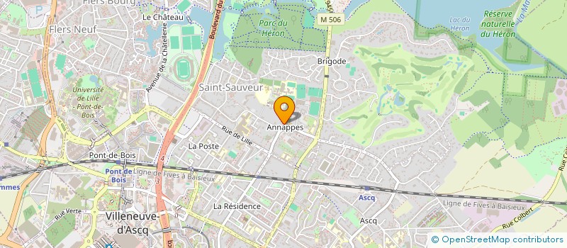 localisation de l'entreprise SCI SENECHAL à VILLENEUVE D'ASCQ