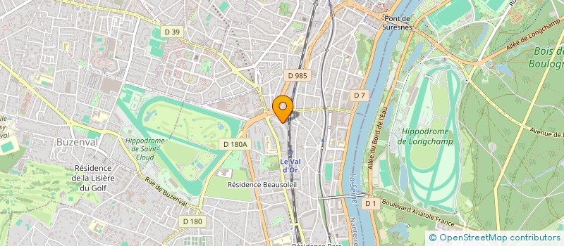 localisation de l'entreprise SCI SENEPRO à SAINT-CLOUD