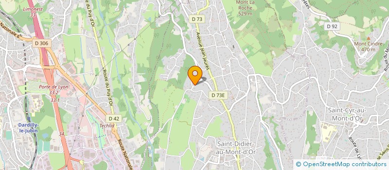 localisation de l'entreprise SCI SENEQUE  SAINT-DIDIER-AU-MONT-D'OR