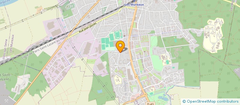 localisation de l'entreprise SCI SENER à LES MUREAUX