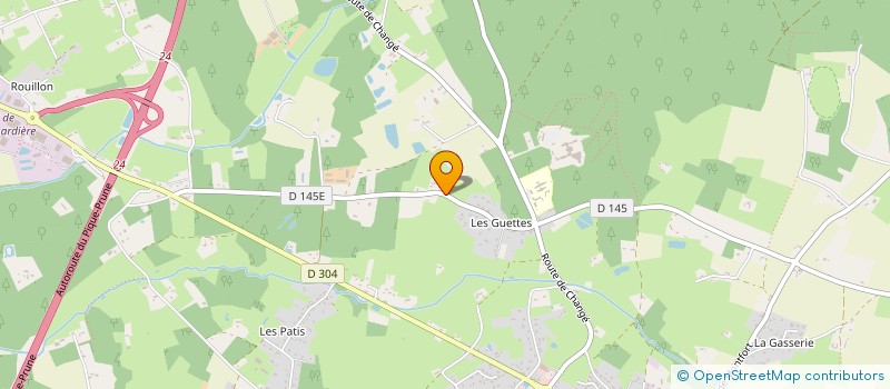 localisation de l'entreprise SCI SENESTRA  PARIGNE L EVEQUE