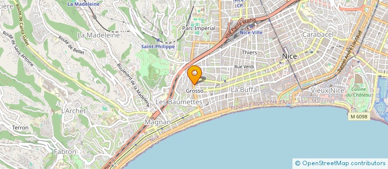 localisation de l'entreprise SCI SENEZ à NICE