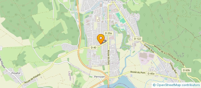 localisation de l'entreprise SCI SENGONUL à LAGNIEU