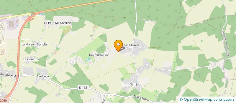 localisation de l'entreprise SCI SENIOL  AMILLY