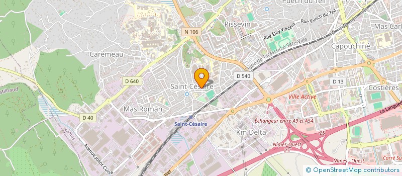 localisation de l'entreprise SCI SENIORS QUIETUDE LA ROMIEU à NIMES