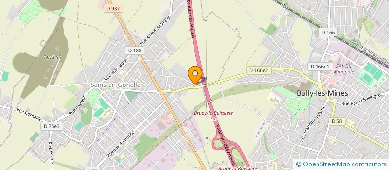 localisation de l'entreprise SCI SENNINA  SAINS-EN-GOHELLE