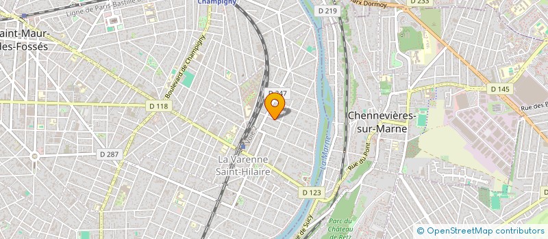 localisation de l'entreprise SCI SENOCHOFF à SAINT-MAUR-DES-FOSSES