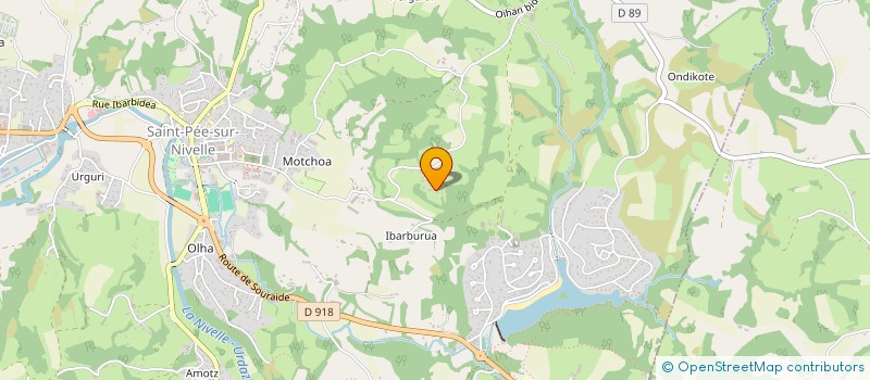 localisation de l'entreprise SCI SENPERE  SAINT-PEE-SUR-NIVELLE