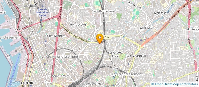 localisation de l'entreprise SCI SENS à MARSEILLE