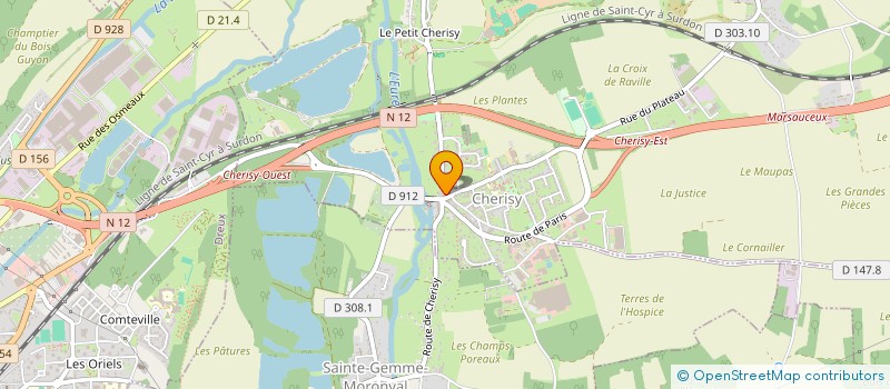 localisation de l'entreprise SCI SENSEA à MONTREUIL
