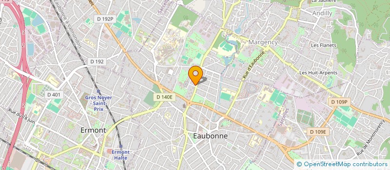 localisation de l'entreprise SCI SENTE DES PERROTTES à EAUBONNE