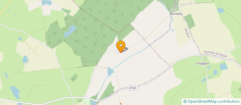 localisation de l'entreprise SCI SENTIER CHEVRIER  SAINT-CHRISTOPHE-LE-CHAUDRY