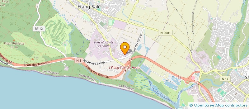 localisation de l'entreprise SCI SENTOSA 2019 à L'ETANG-SALE