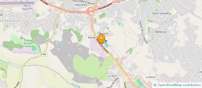 localisation de l'entreprise SCI SEOUXOISE à ALBI