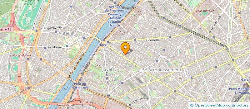 localisation de l'entreprise SCI SEPA75  PARIS