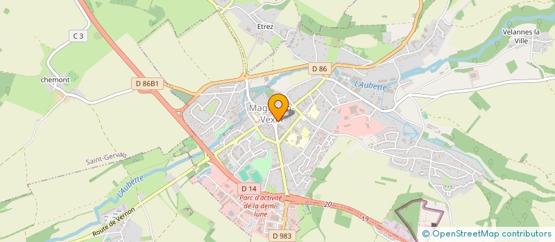 localisation de l'entreprise SCI SEPAP  MAGNY-EN-VEXIN