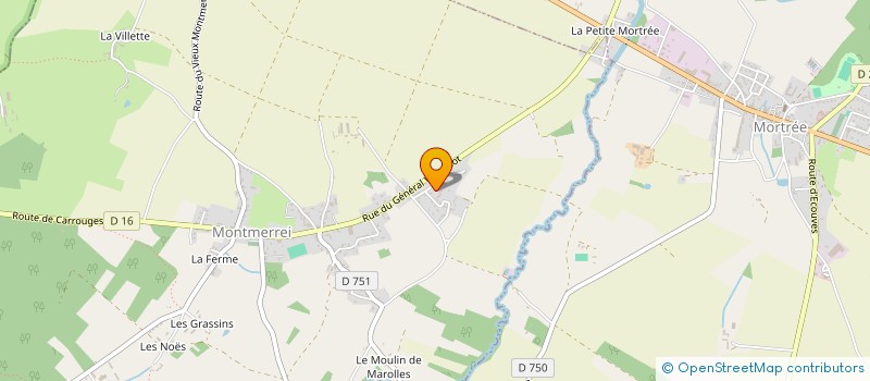 localisation de l'entreprise SCI SEPE à MONTMERREI