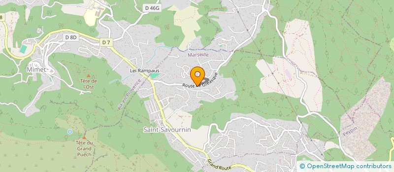 localisation de l'entreprise SCI SEPHANI  SAINT-SAVOURNIN