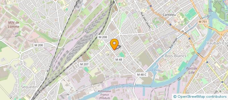 localisation de l'entreprise SCI SEPIETER  MEURCHIN