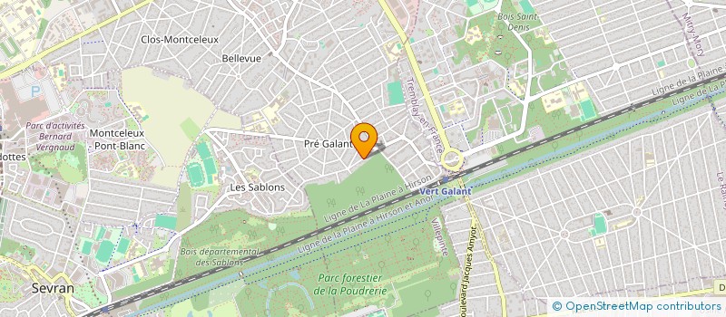 localisation de l'entreprise SCI SEPOL à VILLEPINTE
