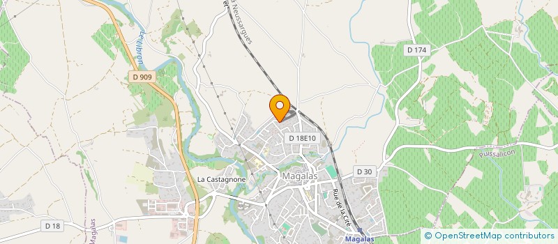 localisation de l'entreprise SCI SEPT  LAURENS