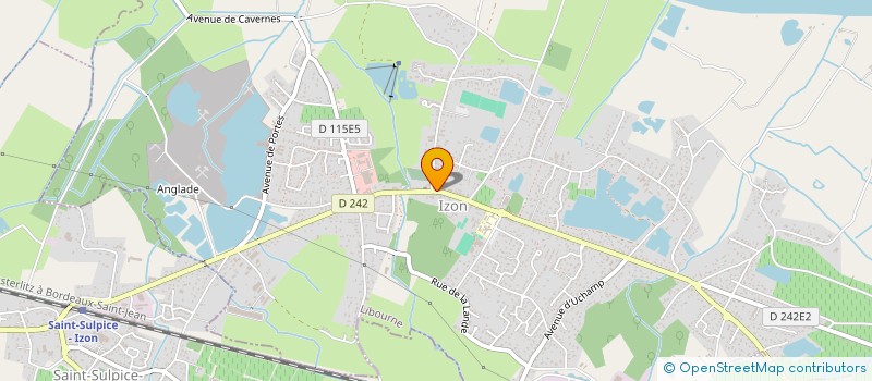 localisation de l'entreprise SCI SEPT DIX  IZON