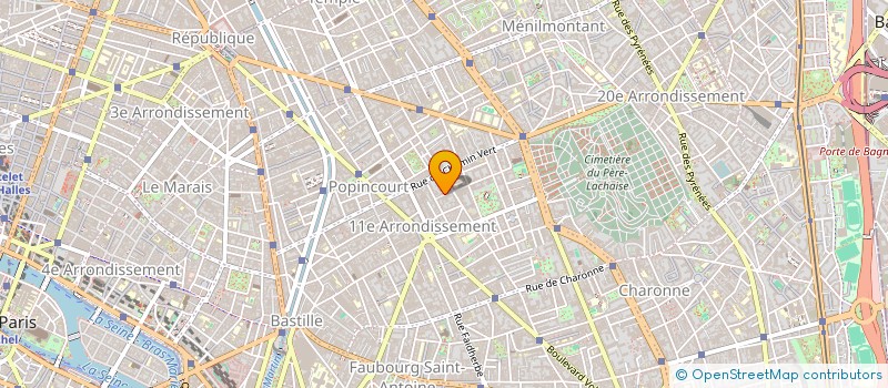 localisation de l'entreprise SCI SEPT MORVAN  PARIS