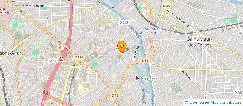 localisation de l'entreprise SCI SEPT SUR SEPT à CRETEIL