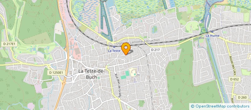 localisation de l'entreprise SCI SEPTENTRION à LA TESTE-DE-BUCH