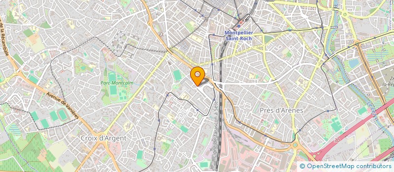localisation de l'entreprise SCI SEPTIMANIE à MONTPELLIER