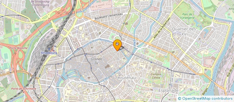 localisation de l'entreprise SCI SEPTIME à STRASBOURG