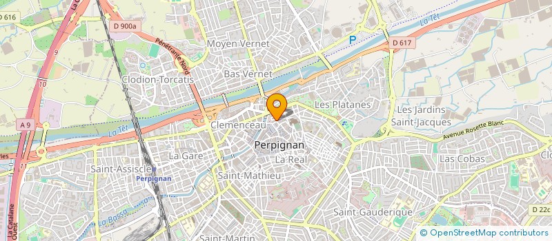 localisation de l'entreprise SCI SEPTOIRS à PERPIGNAN