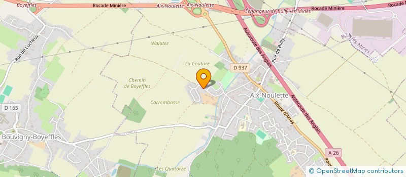 localisation de l'entreprise SCI SEQUOIA  AIX-NOULETTE