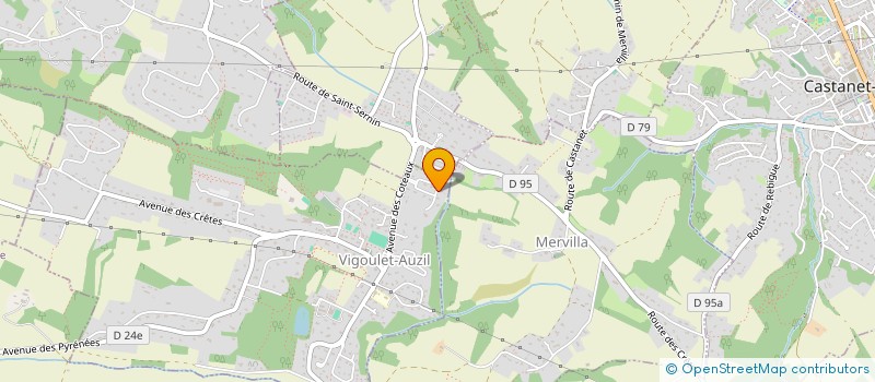 localisation de l'entreprise SCI SEQUOIA  VIGOULET-AUZIL