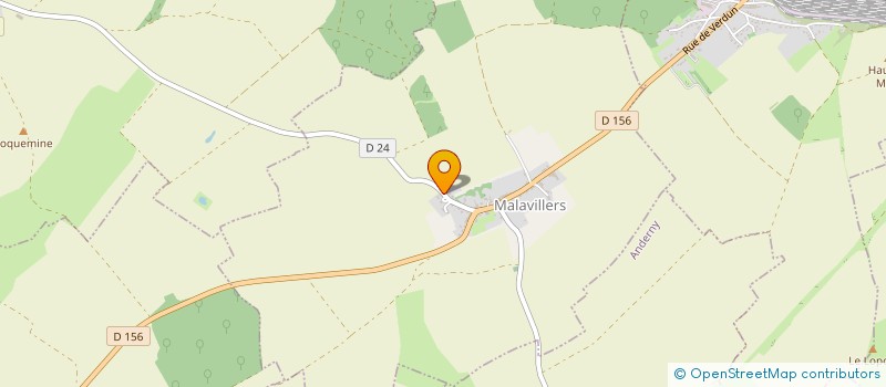 localisation de l'entreprise SCI SEQUOIA  MALAVILLERS