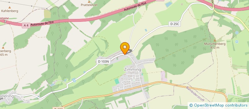 localisation de l'entreprise SCI SEQUOIA  ZIMMING