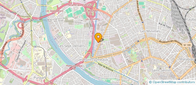 localisation de l'entreprise SCI SEQUOIA à TOULOUSE