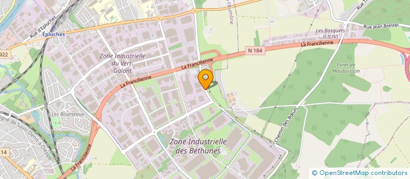 localisation de l'entreprise SCI SEQUOIA  SAINT-OUEN-L'AUMONE