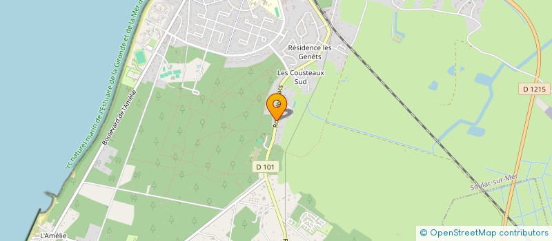 localisation de l'entreprise SCI SEQUOIA  SOULAC-SUR-MER