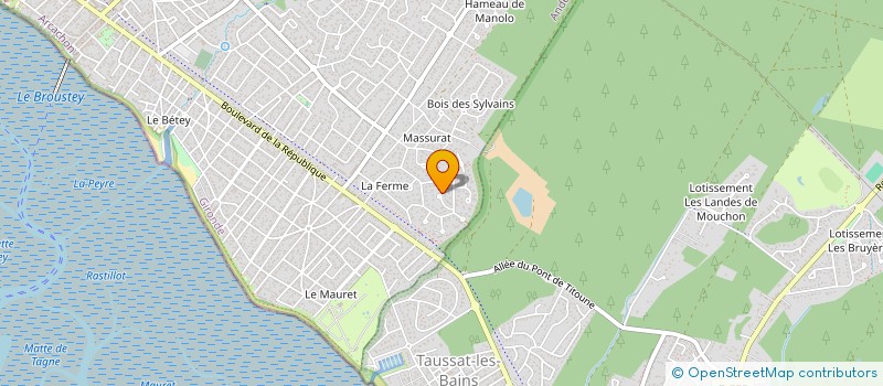 localisation de l'entreprise SCI SEQUOIA  ANDERNOS-LES-BAINS