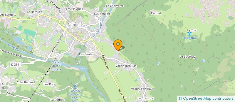 localisation de l'entreprise SCI SEQUOIA  SAMOENS